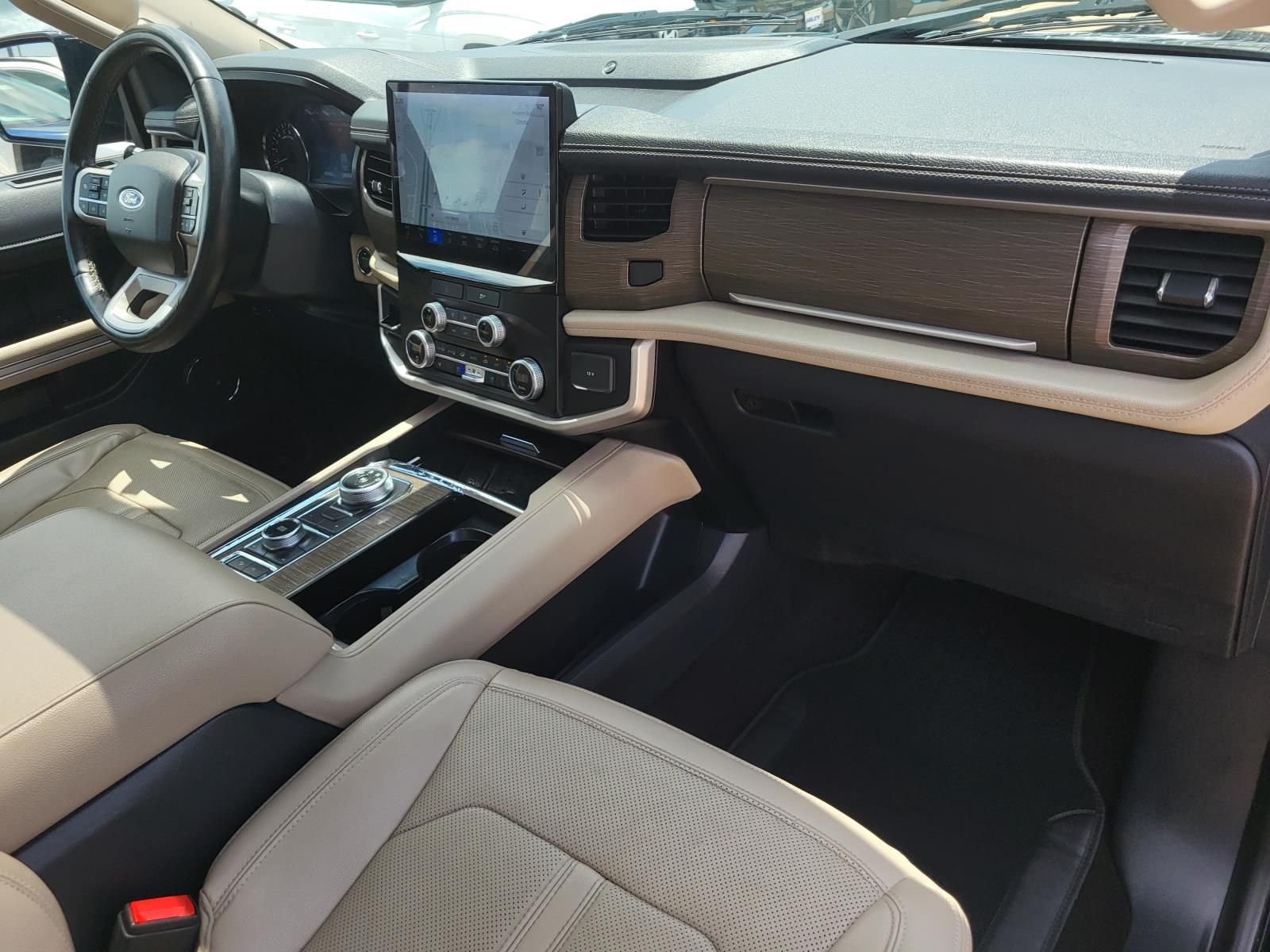 Used 2023 Agate Black Metallic Ford Limited image 8