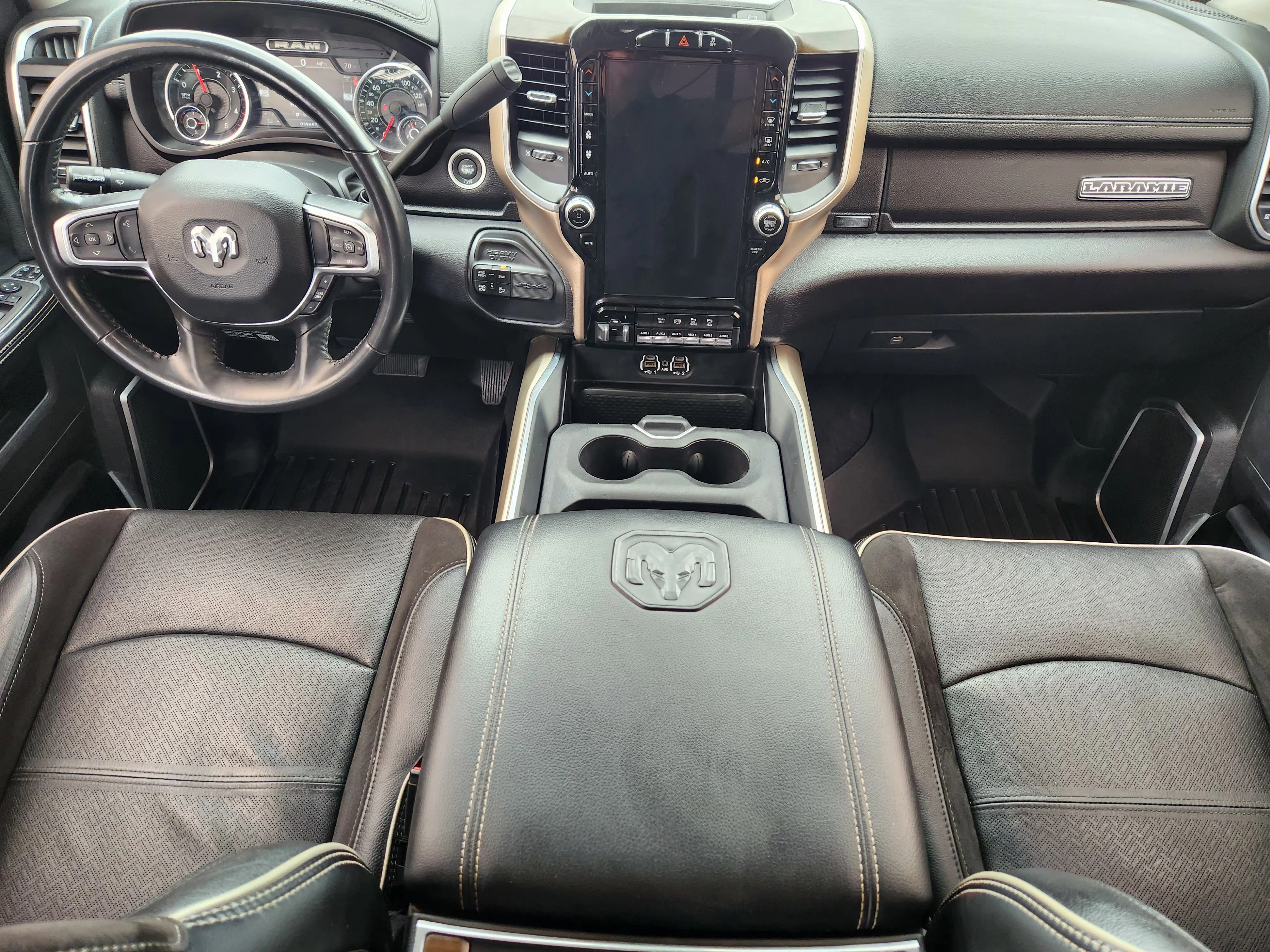 Used 2023 Bright White Clearcoat Ram Laramie image 26