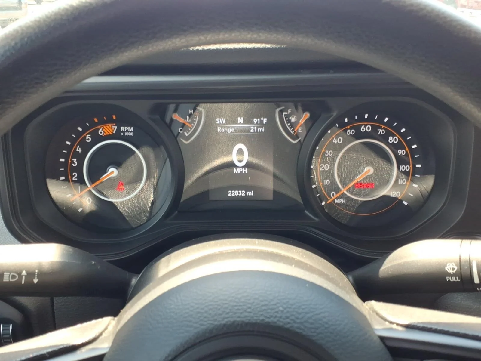Used 2025 Bright White Clearcoat Jeep Sport image 22