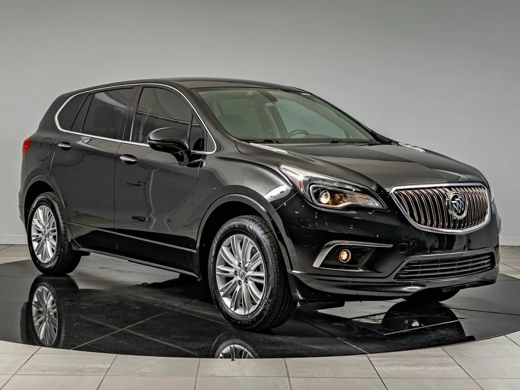 Used 2017 Ebony Twilight Metallic Buick Preferred image 3