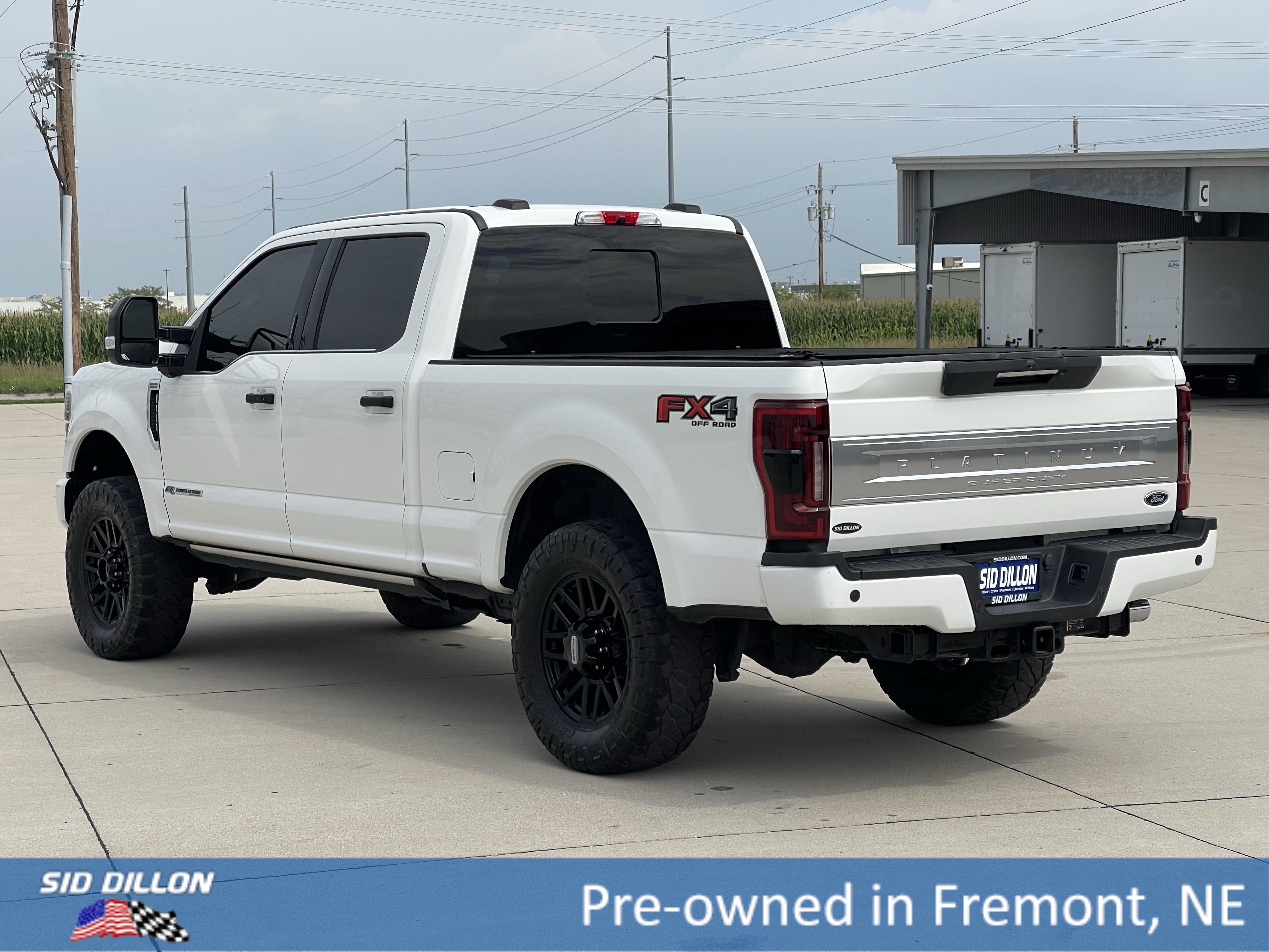 Used 2021 Star White Metallic Tri-Coat Ford Platinum image 18