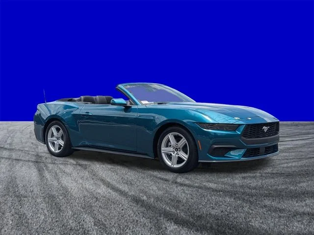 New 2026 Adriatic Blue Metallic Ford EcoBoost® Convertible image 2