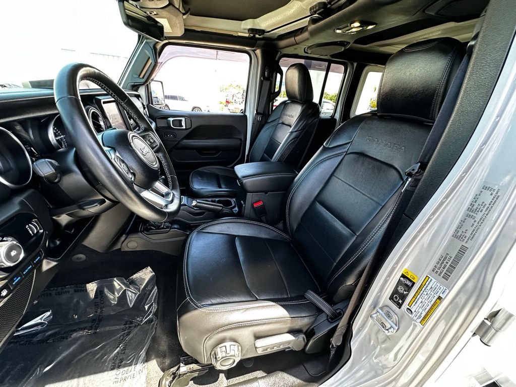 Used 2023 Silver Jeep Sahara 4xe image 12