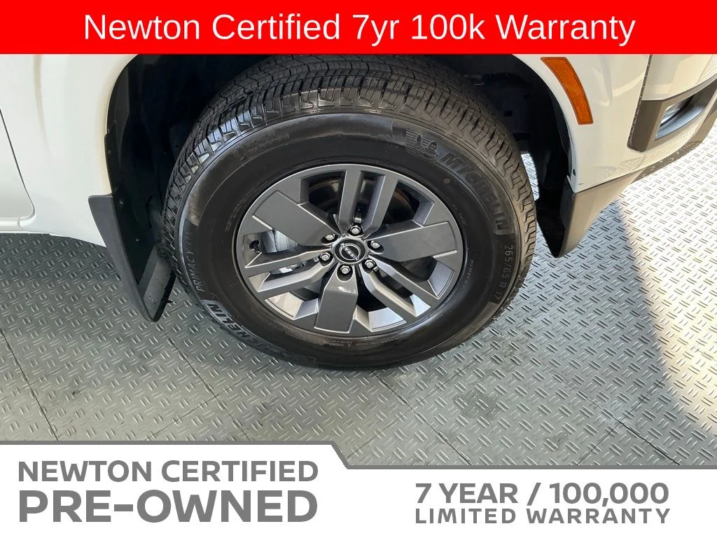 Certified Used 2025 Glacier White Nissan SV image 44