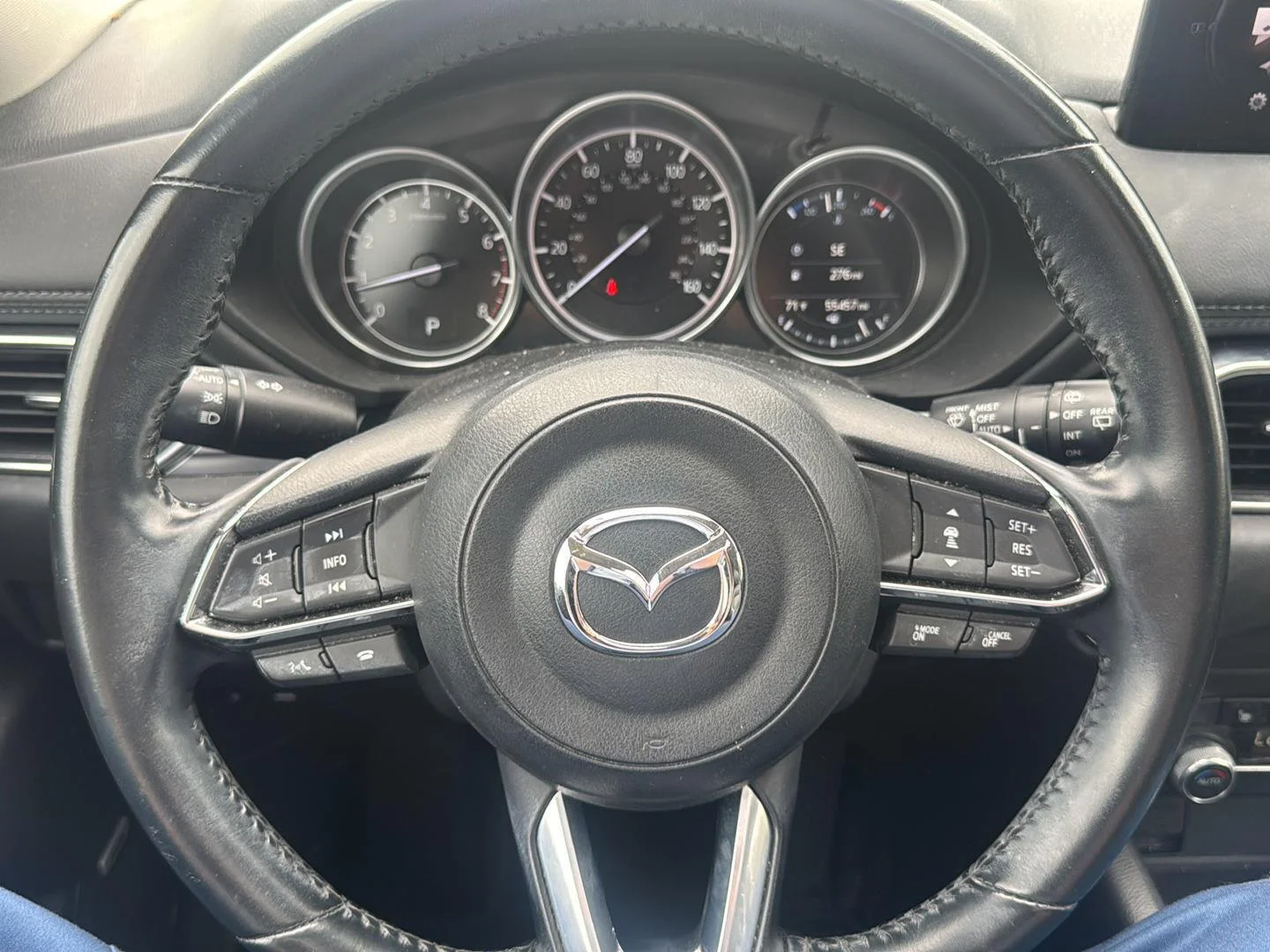 Used 2021 Deep Crystal Blue Mica Mazda Touring image 16
