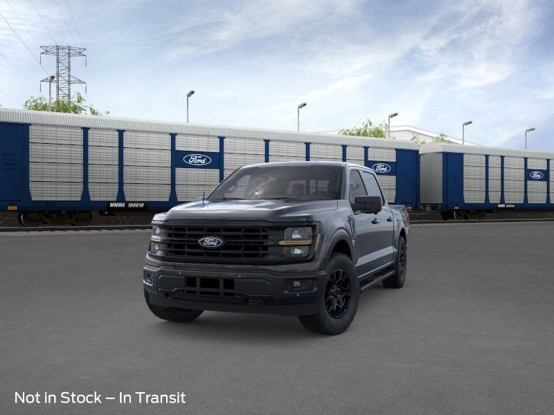 New 2026 Agate Black Metallic Ford XLT image 3