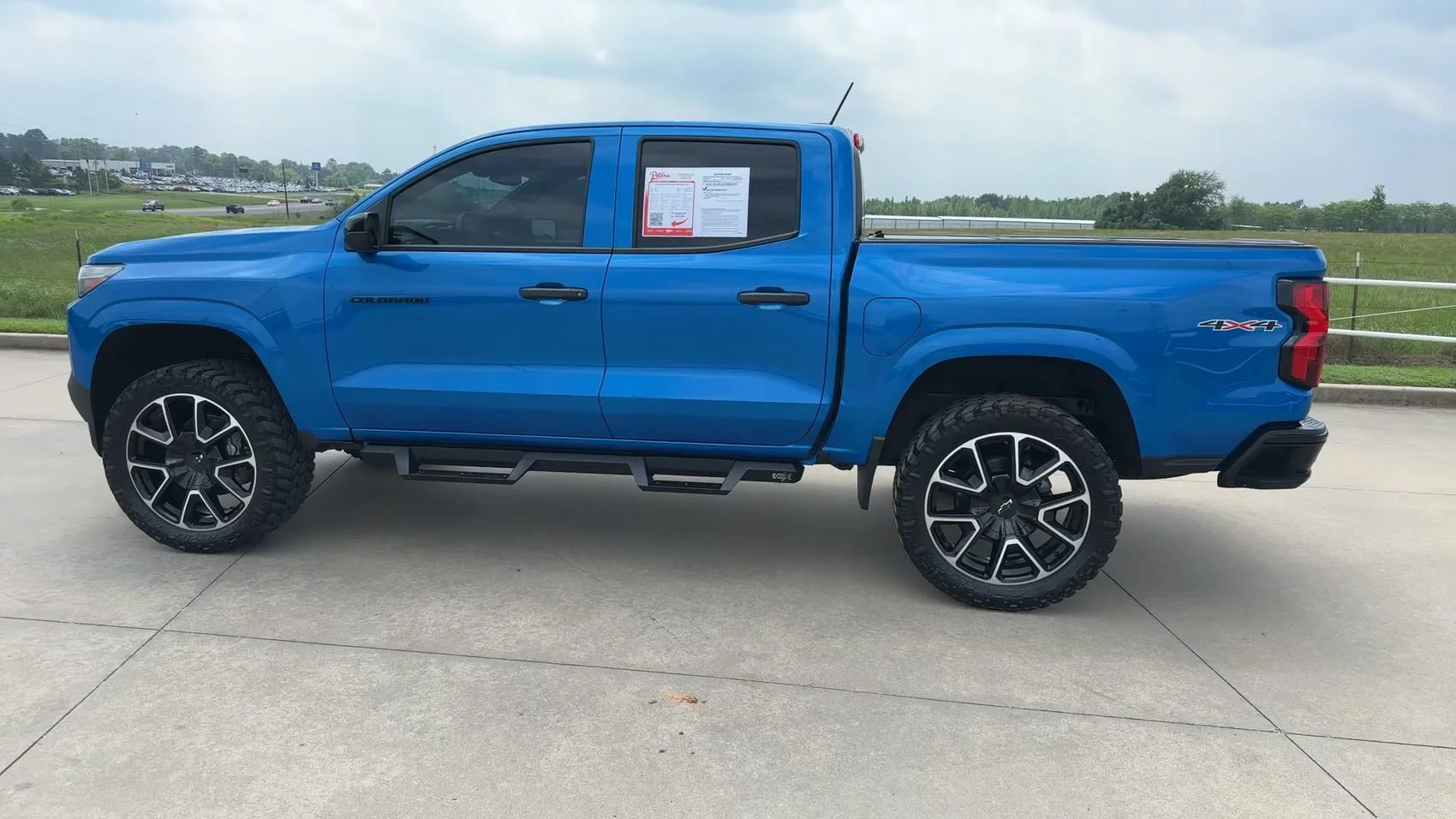 Used 2024 Glacier Blue Metallic Chevrolet 4WD Work Truck image 4