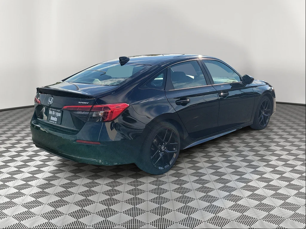 Certified Used 2024 Crystal Black Pearl Honda Sport image 4