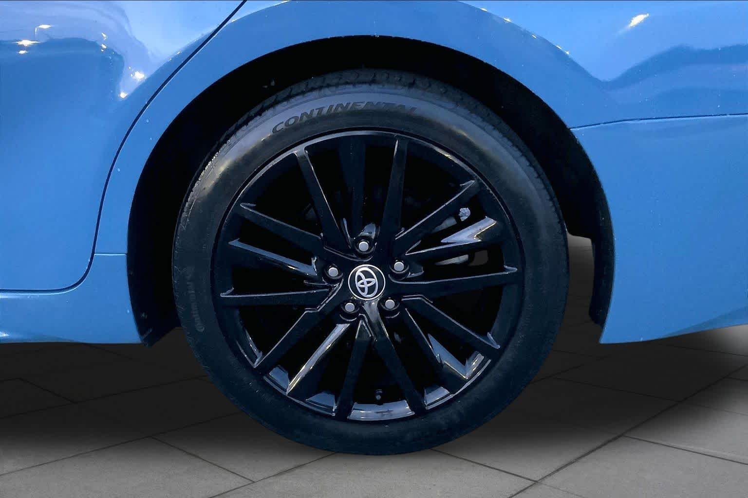 Used 2024 Cavalry Blue Toyota SE image 11