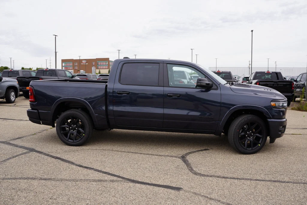 New 2027 Forged Blue Metallic Ram Laramie image 2