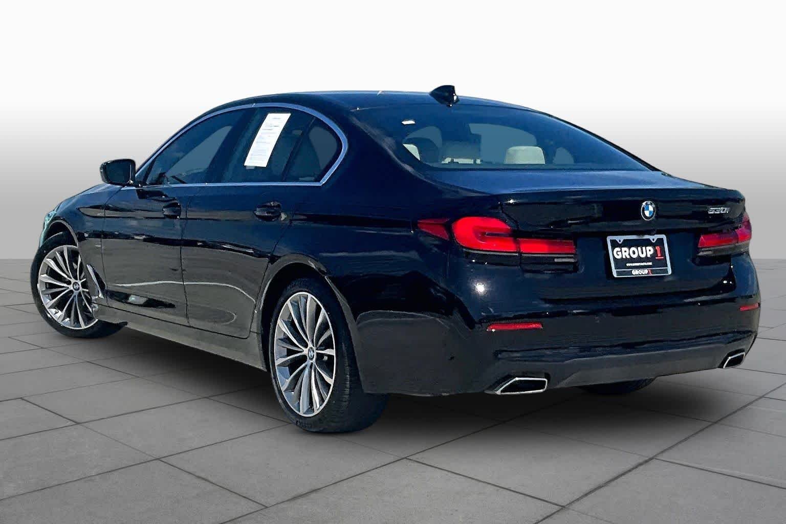 Used 2023 Jet Black BMW 530i image 11