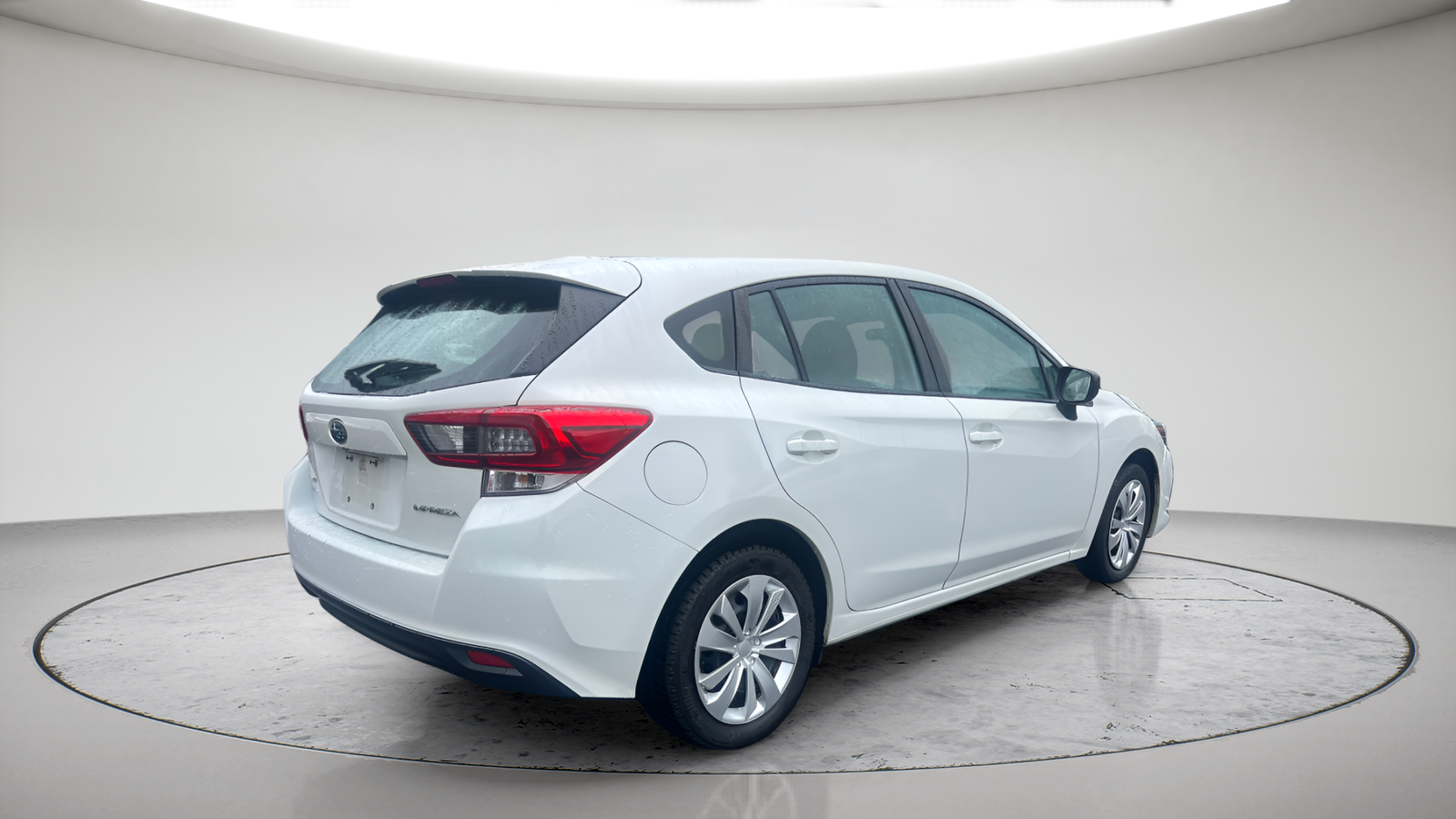 Used 2020 Crystal White Pearl Subaru Base image 3