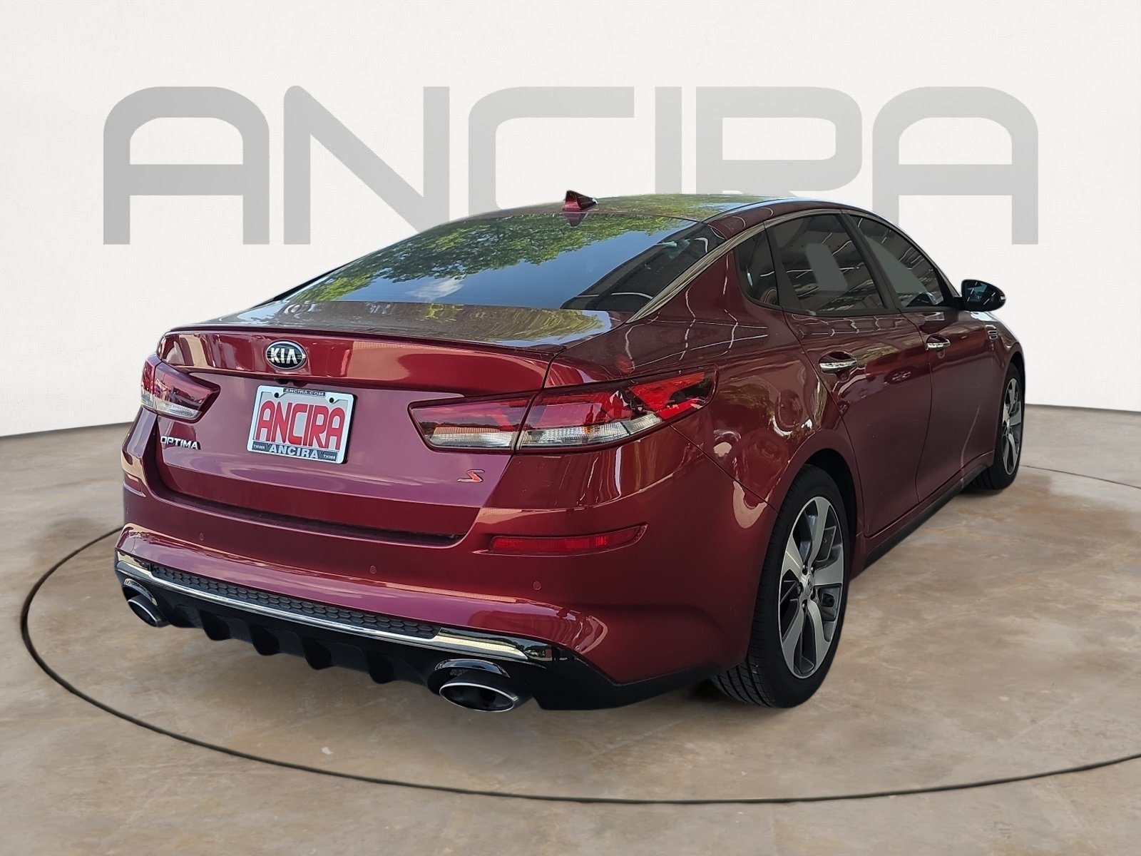 Used 2019 Passion Red Kia S image 8