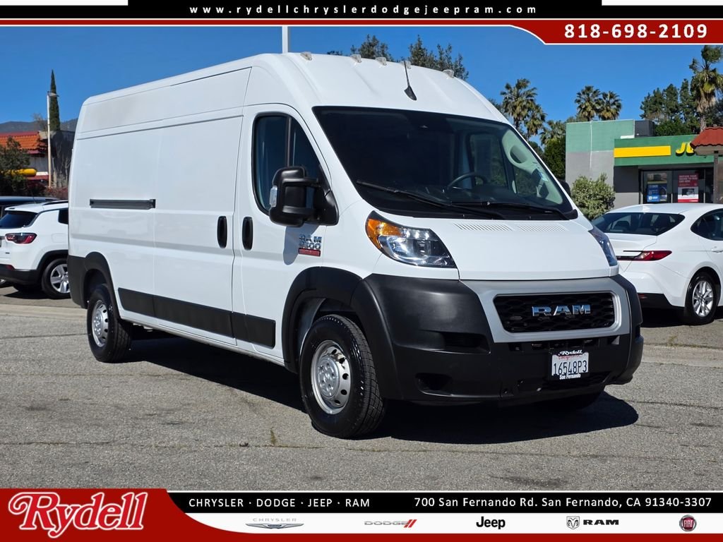2022 RAM ProMaster 2500 159 High Roof Cargo Van FWD