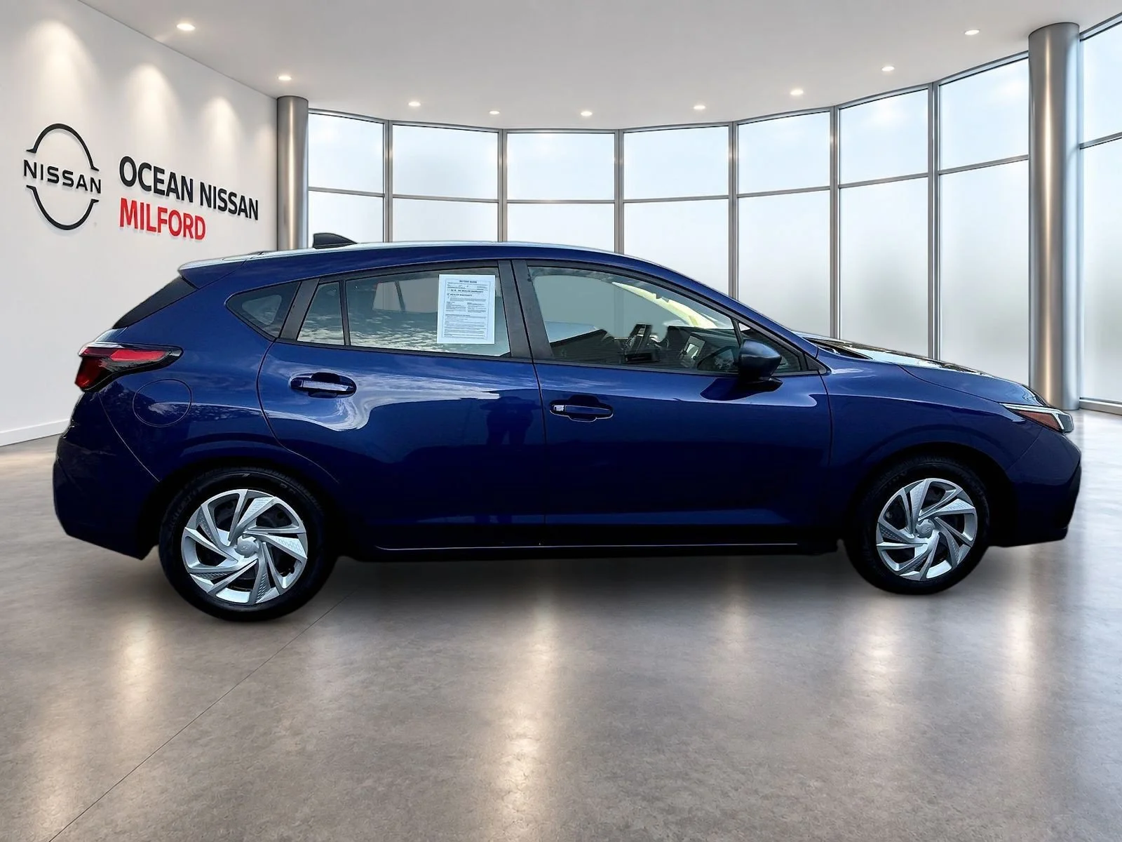 Used 2024 Sapphire Blue Pearl Subaru Base image 4