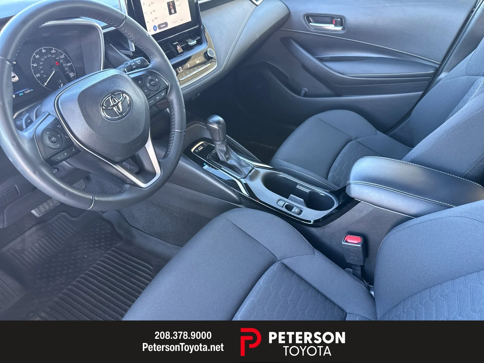 Used 2023 Blue Toyota SE image 9