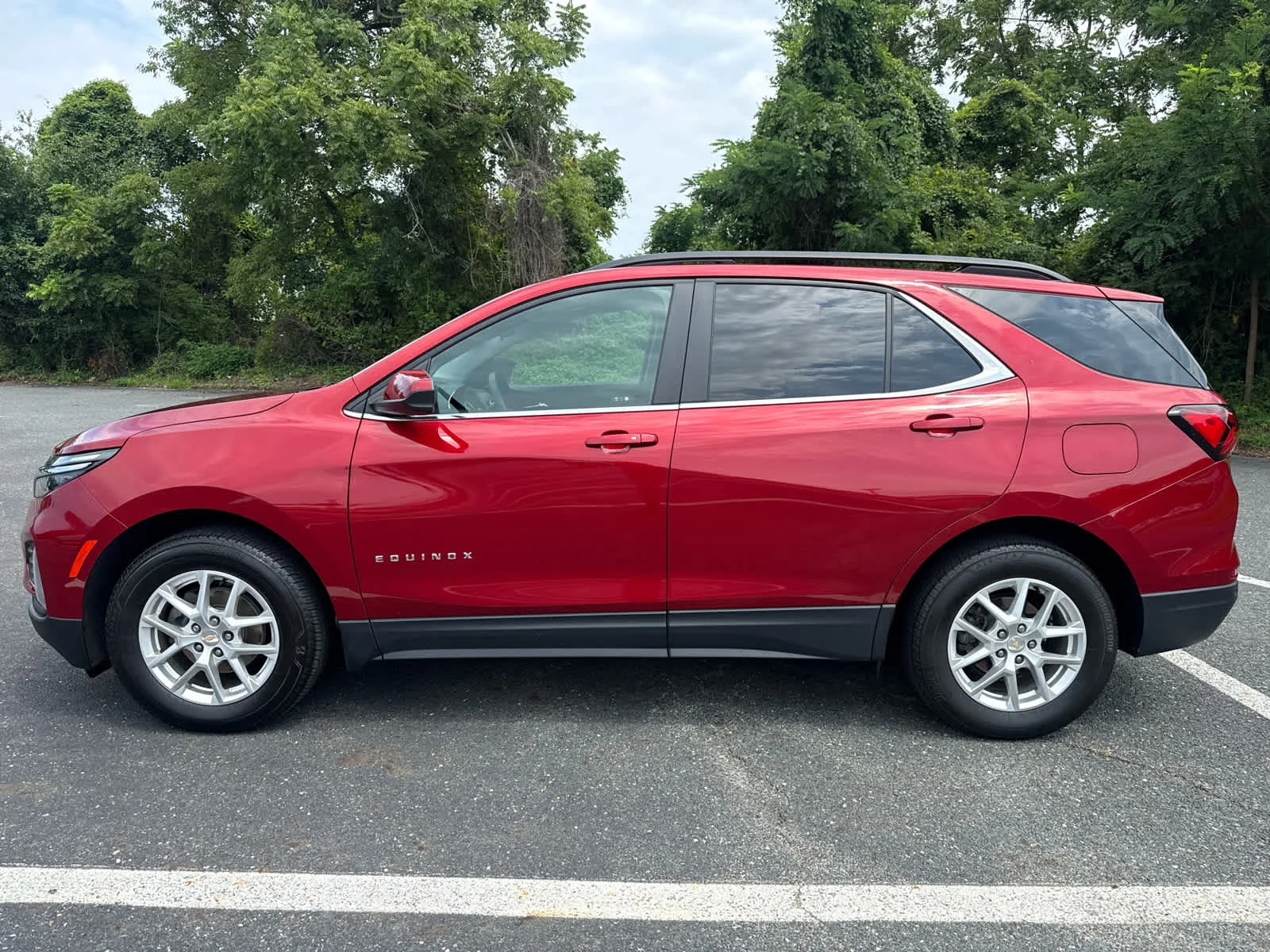 Used 2023 Radiant Red Tintcoat Chevrolet LT image 2
