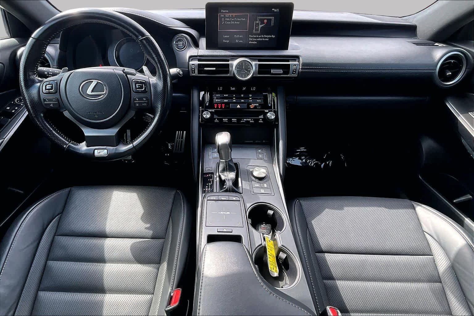 Certified Used 2022 CLOUDBURST GRAY Lexus F SPORT image 16