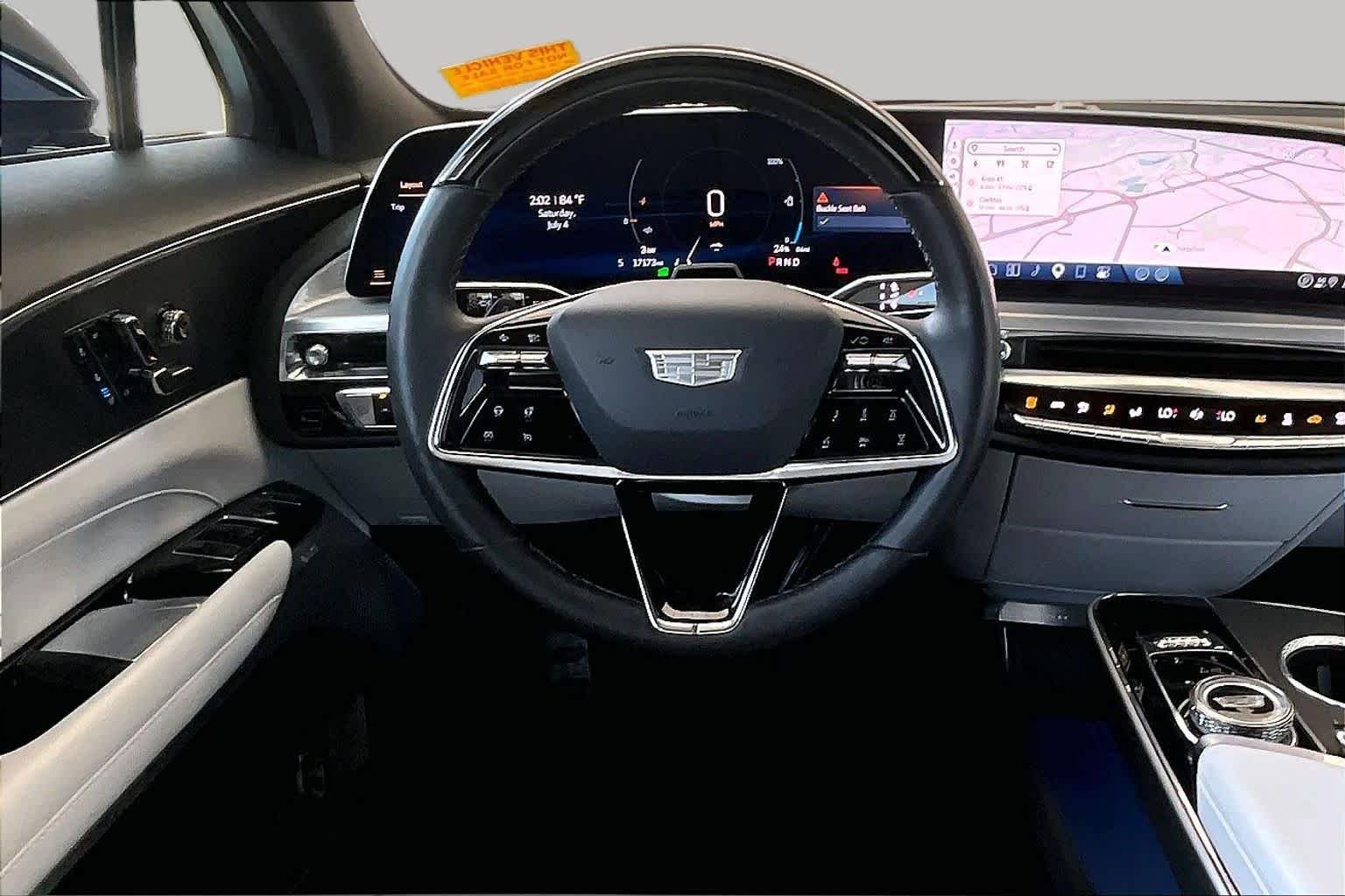Used 2025 Stellar Black Metallic Cadillac Luxury image 6