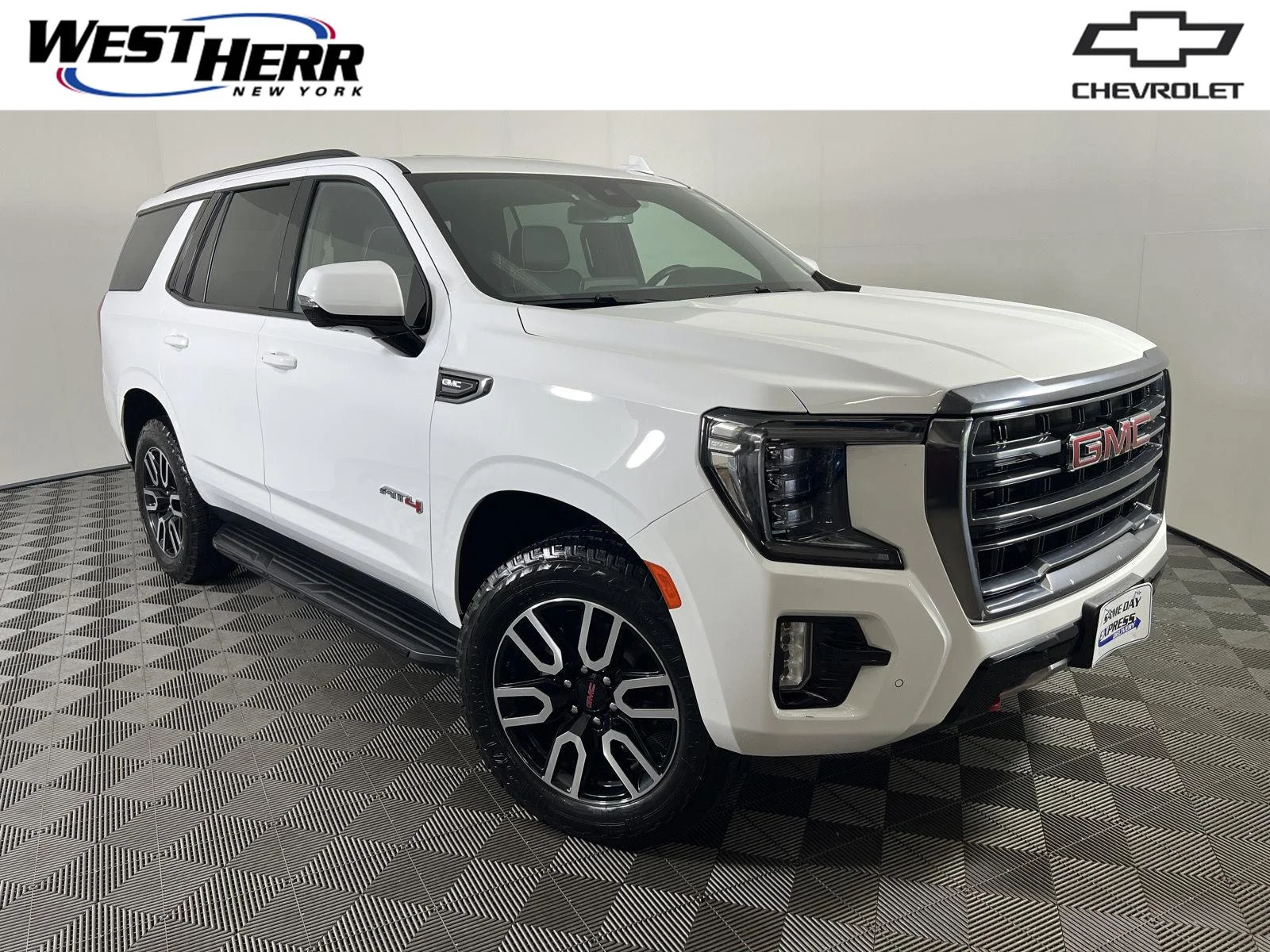 Used 2023 Summit White GMC AT4 image 1