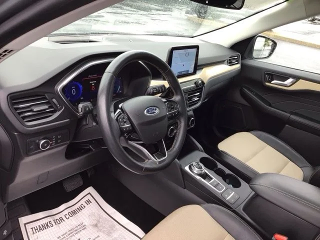 Certified Used 2022 Iconic Silver Metallic Ford Titanium image 7