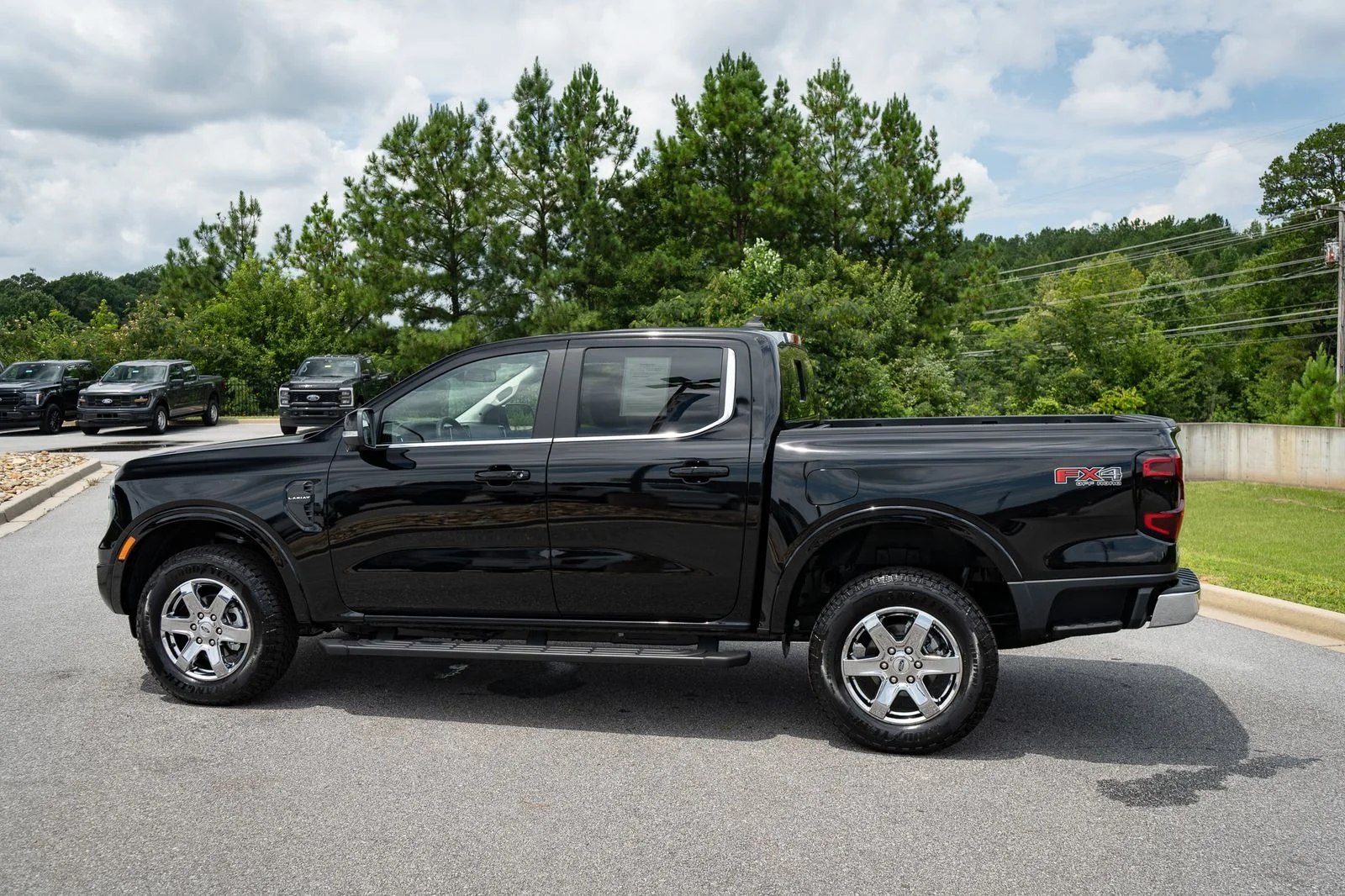 Used 2025 Shadow Black Ford Lariat image 7