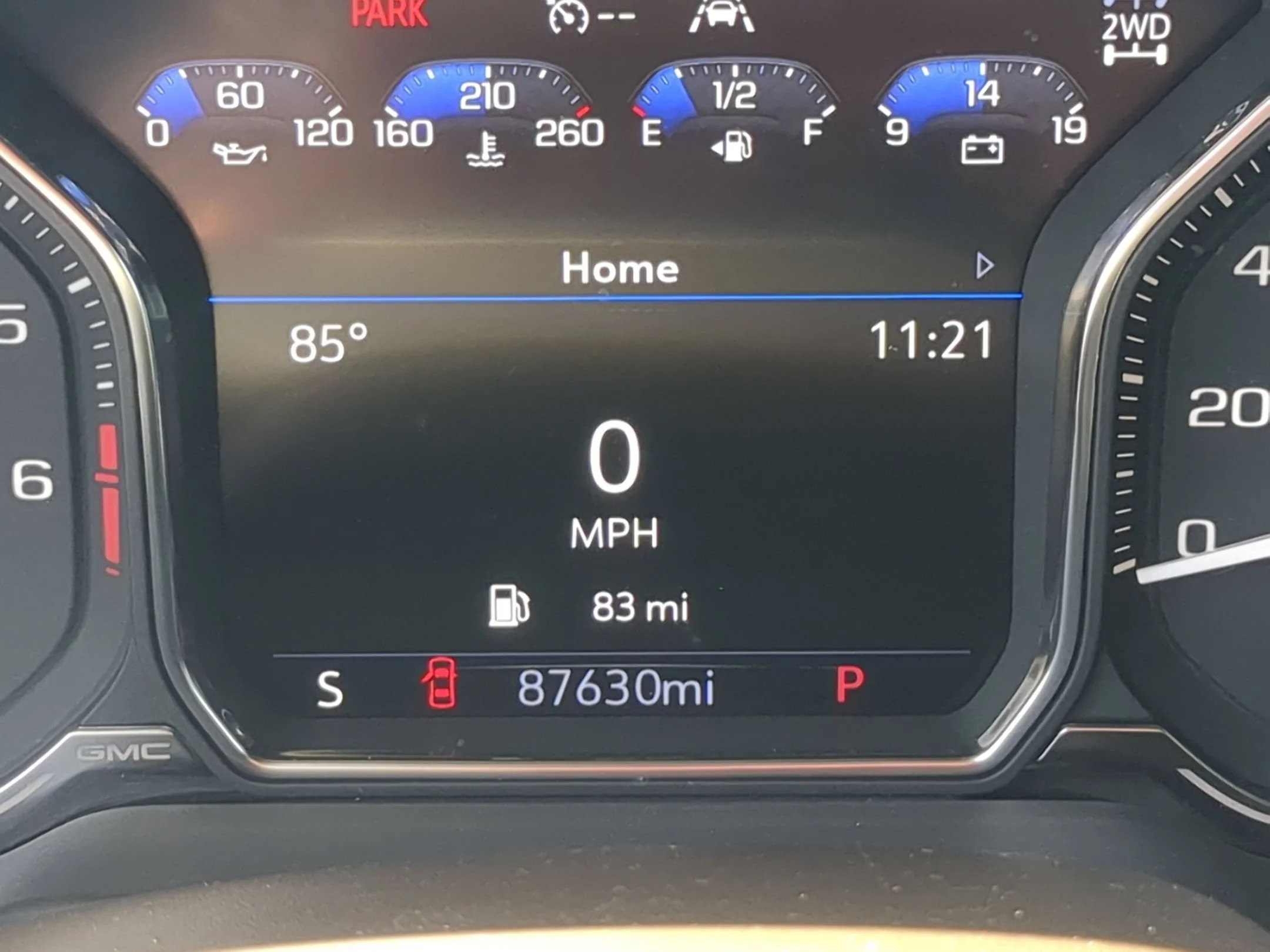 Used 2021 Dark Sky Metallic GMC SLT image 11