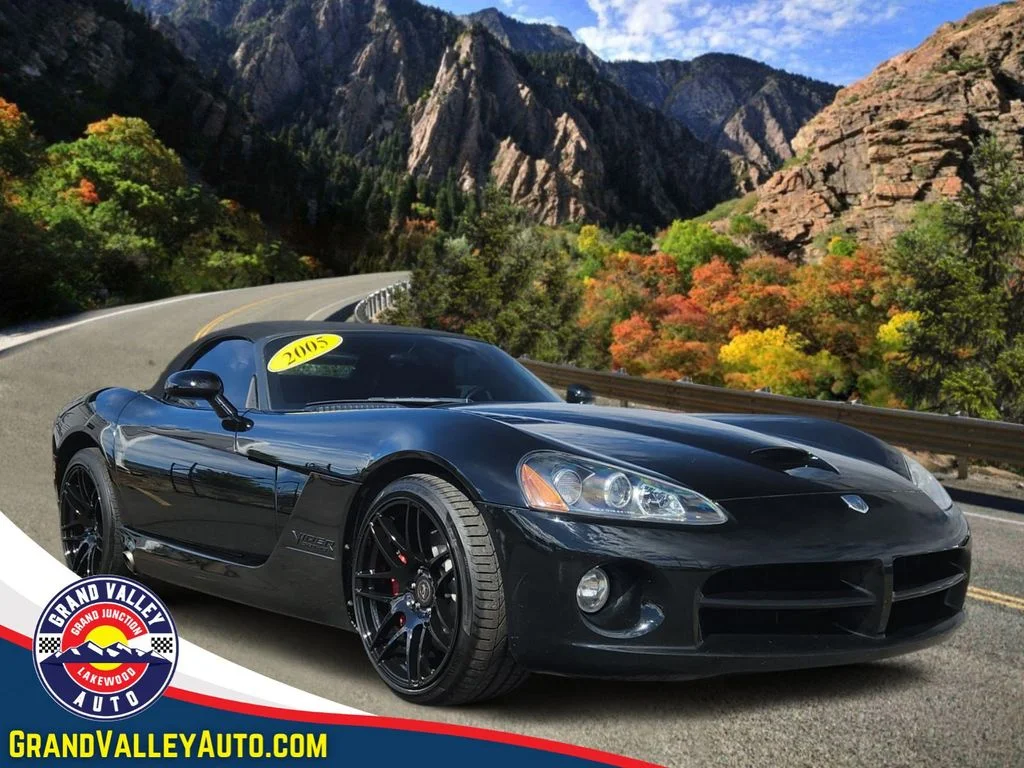 Used 2005 Black Dodge SRT10 image 1
