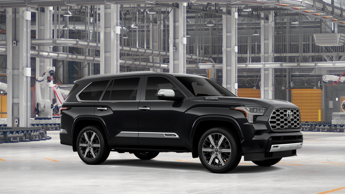 New 2026 Midnight Black Metallic Toyota Capstone image 14