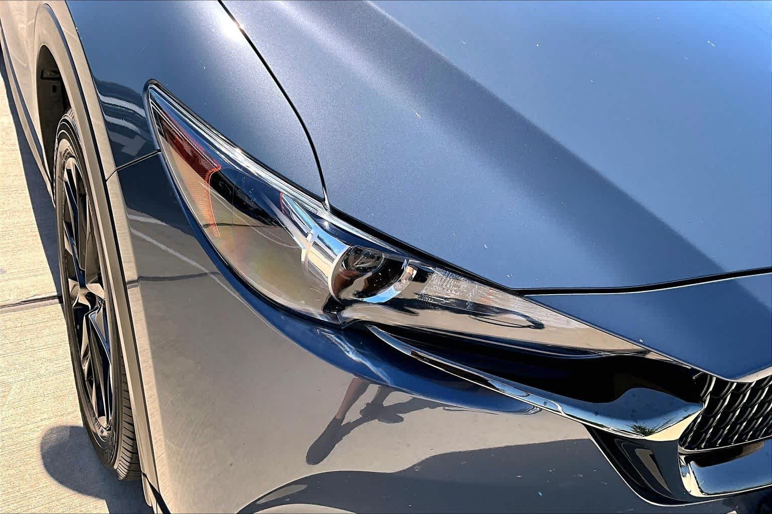 Used 2021 Polymetal Gray Mazda Carbon Edition image 26