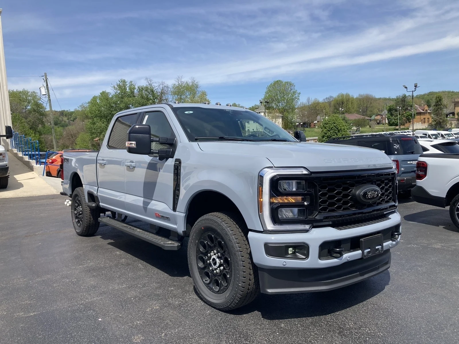 New 2026 Glacier Gray Metallic Tri-Coat Ford F-350® Lariat® image 2