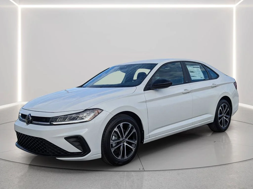 New 2026 White Volkswagen 1.5T Sport image 2