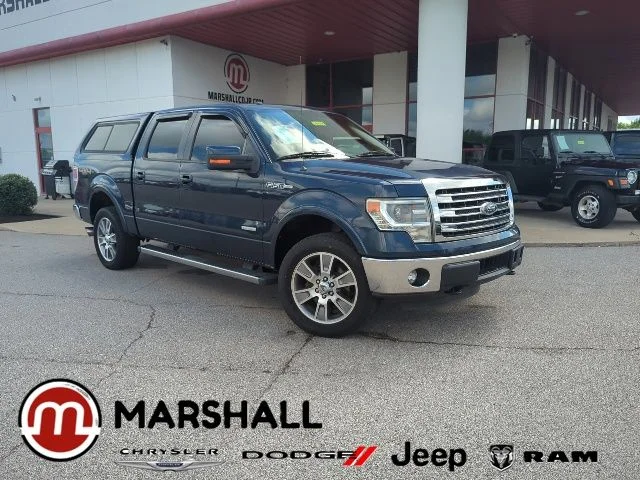 Used 2014 Blue Ford Lariat image 1