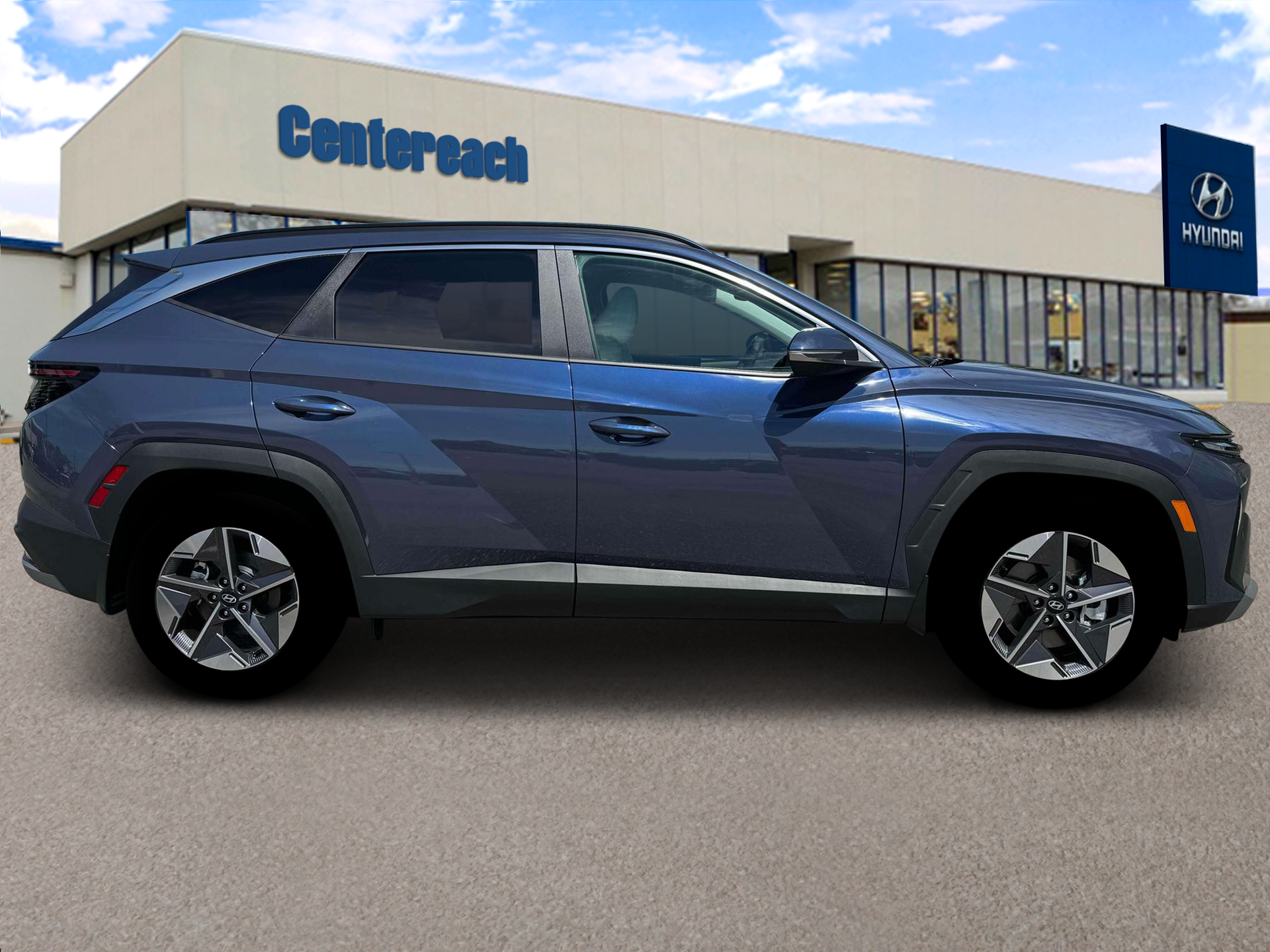 New 2026 Atlantis Blue Hyundai SEL Premium AWD image 9