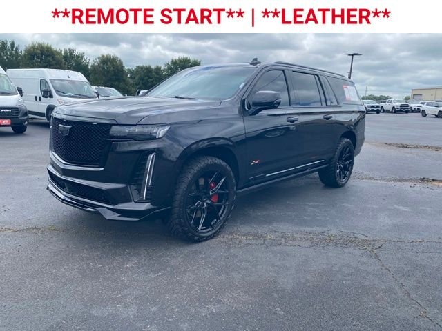 Used 2024 Black Diamond Tri-Coat Cadillac V-Series image 3