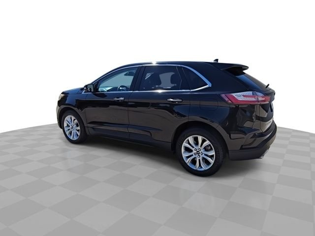 Used 2021 Black Ford Titanium image 6