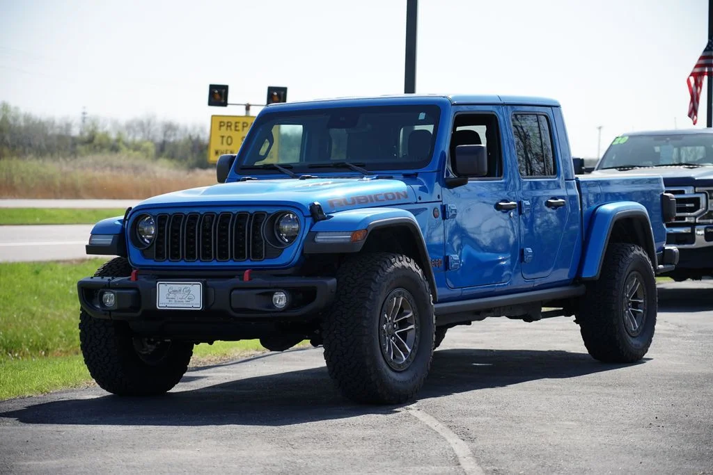 Used 2024 Blue Jeep Rubicon image 7