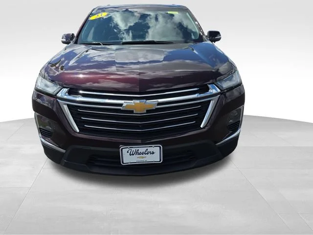 Used 2023 Black Cherry Metallic Chevrolet LT Leather image 8