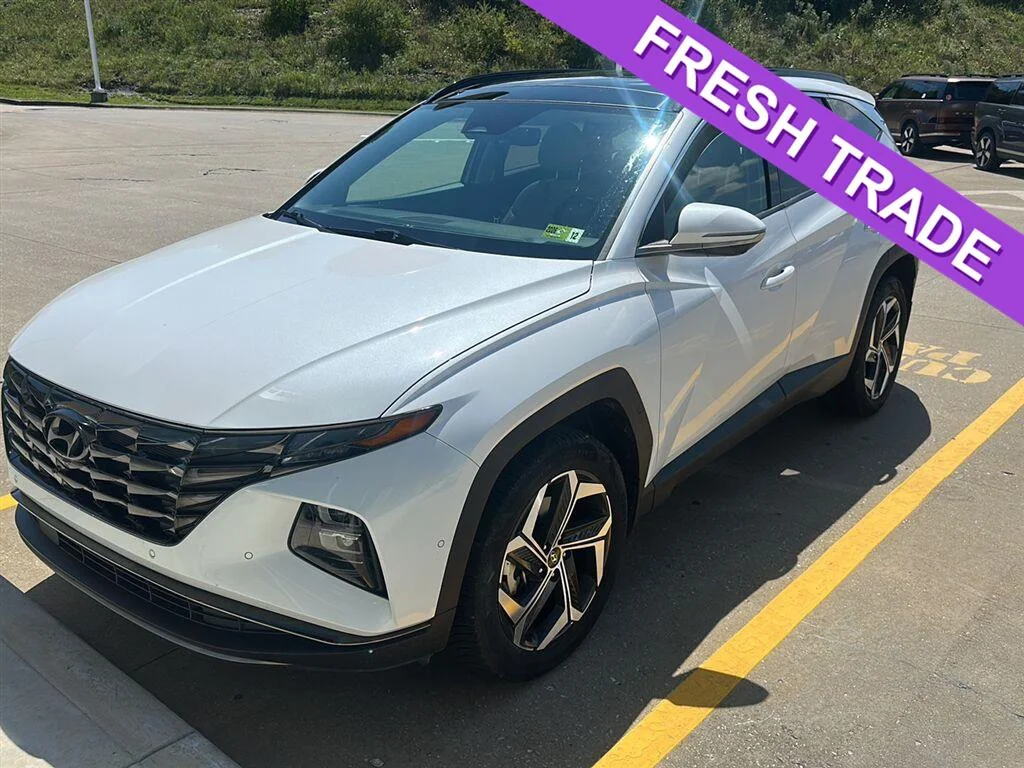 Used 2022 Quartz White Hyundai Limited image 1