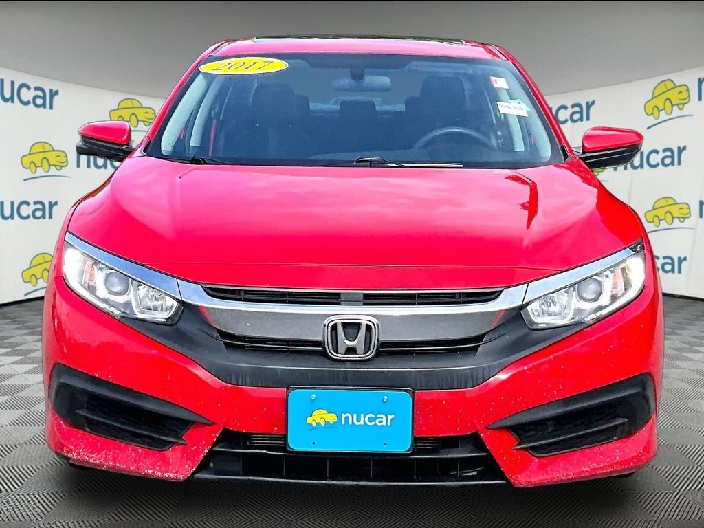 Used 2017 Honda Civic EX with VIN 2HGFC2F78HH533689 for sale in North Attleborough, MA