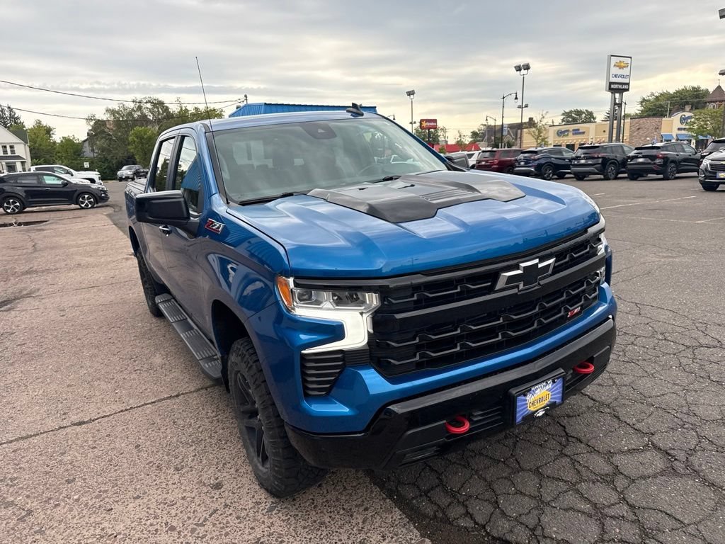 Used 2022 GLACIER BLUE METALLIC Chevrolet LT Trail Boss image 5
