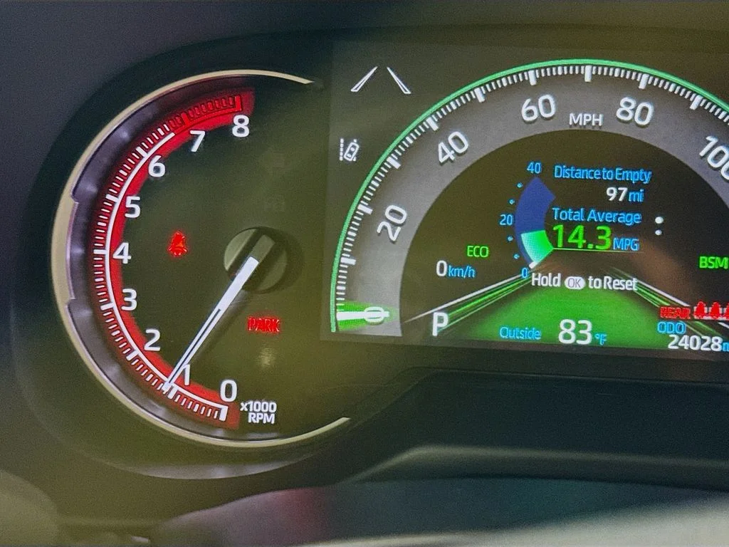 Used 2025 Black Toyota XLE image 14