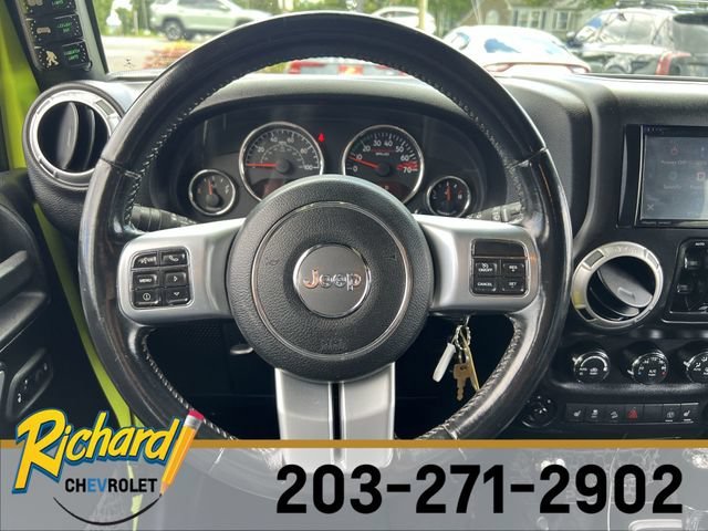Used 2016 Green Jeep Rubicon Hard Rock image 10