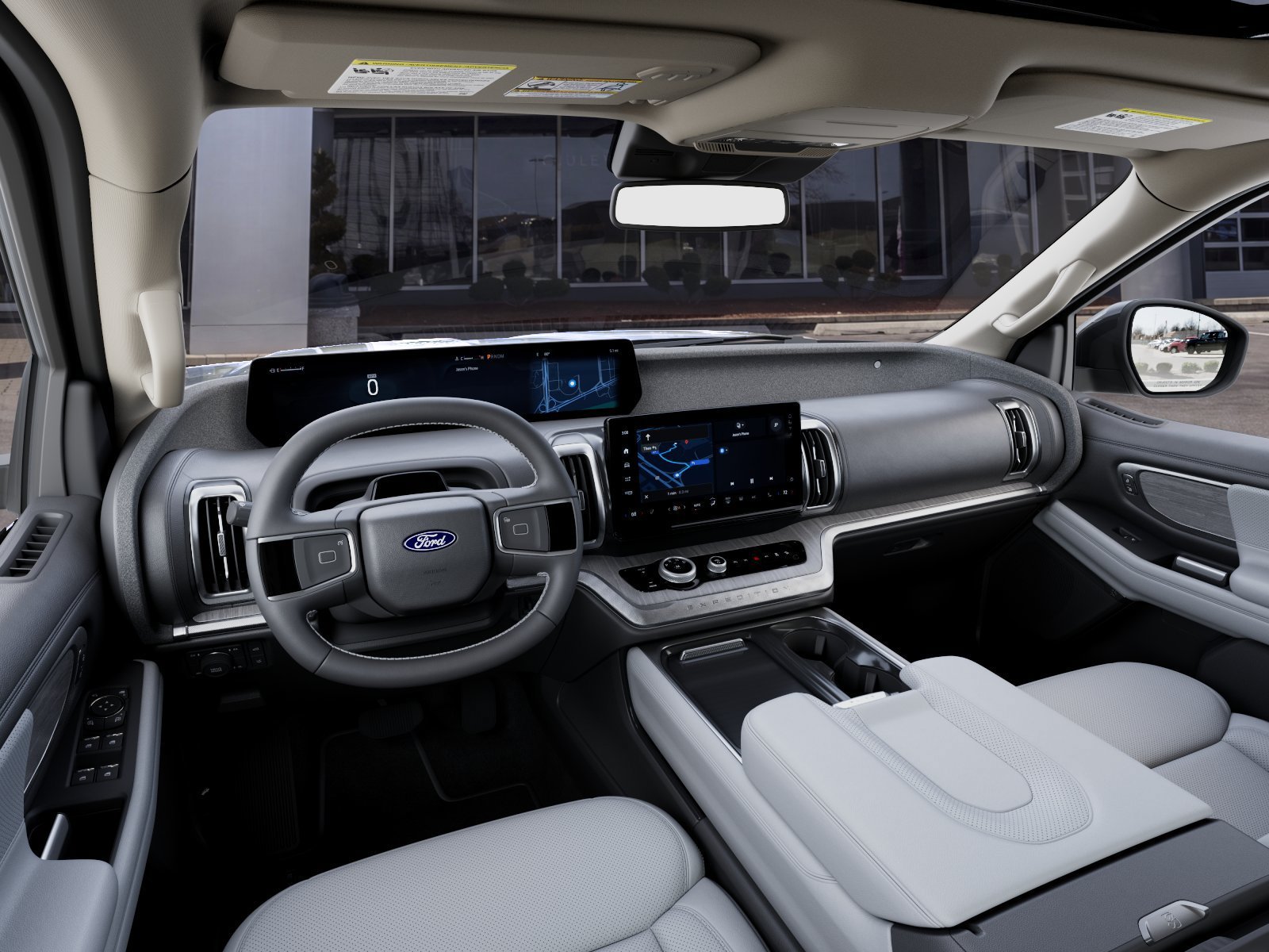 New 2027 Agate Black Metallic Ford Platinum image 9