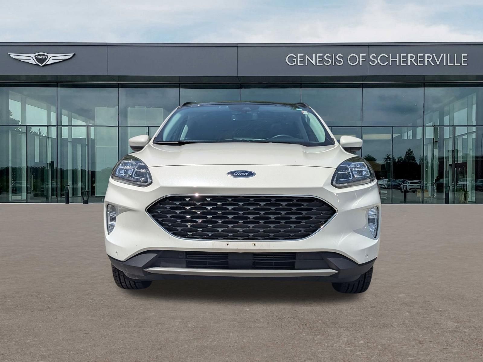 Used 2021 White Ford Titanium image 3