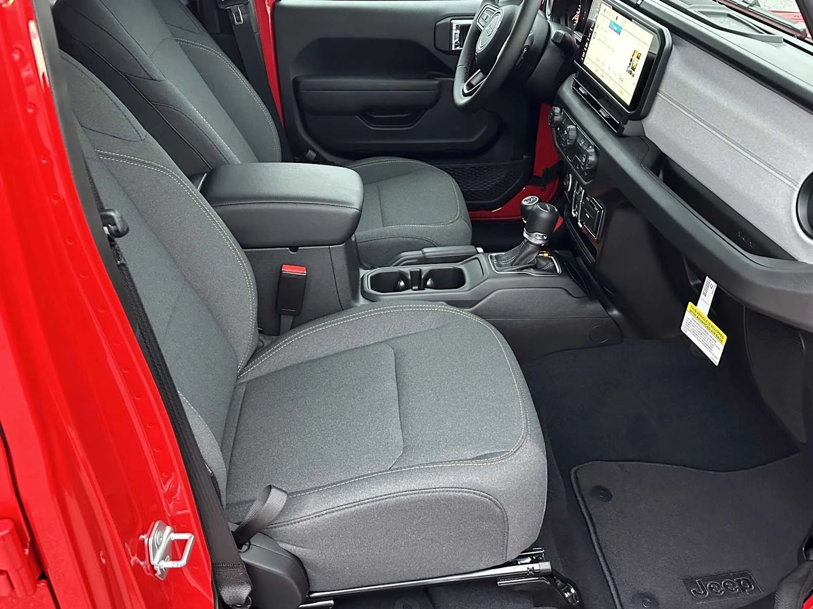 New 2026 Firecracker Red Clear-Coat Exterior Paint Jeep Sport S image 13