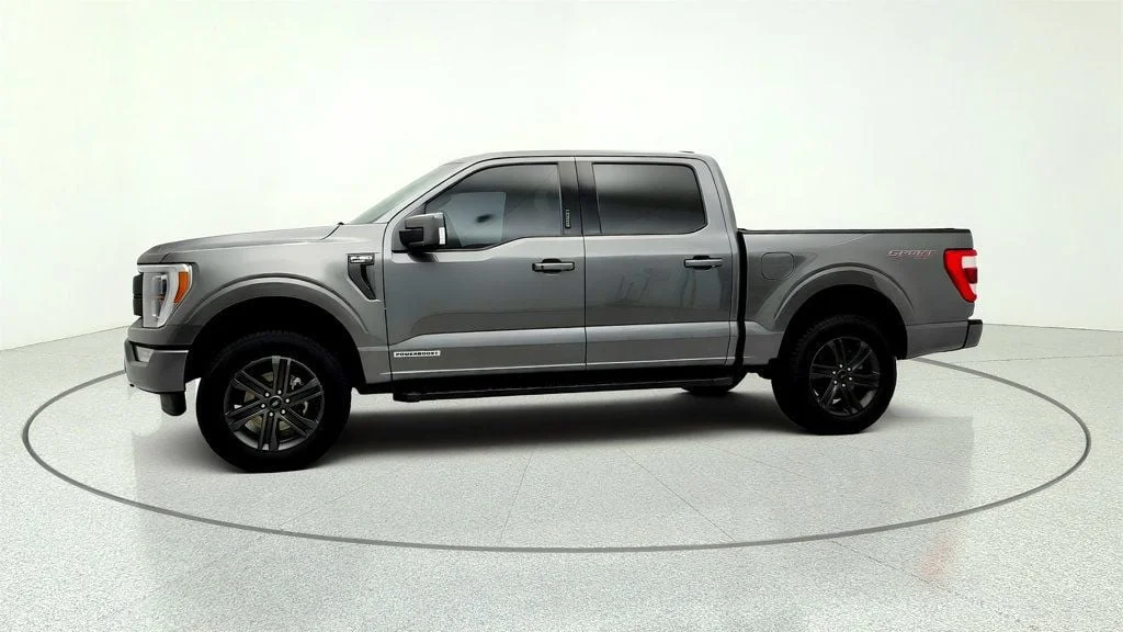 Used 2021 Carbonized Gray Metallic Ford LARIAT 4WD SuperCrew 5