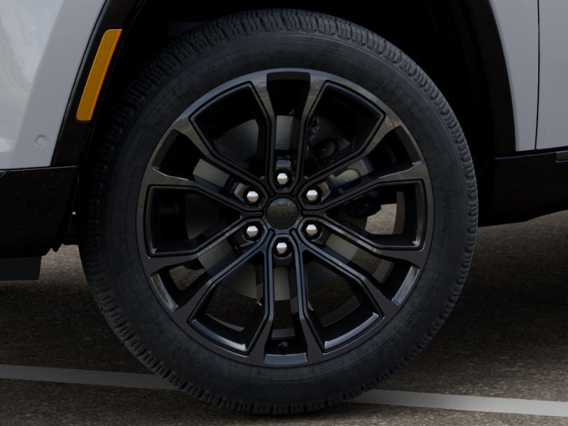New 2026 Bright White Clear-Coat Exterior Paint Jeep Summit Reserve Black image 34