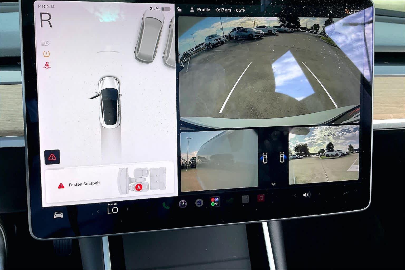Used 2020 Pearl White Multi-Coat Tesla Standard Range image 23