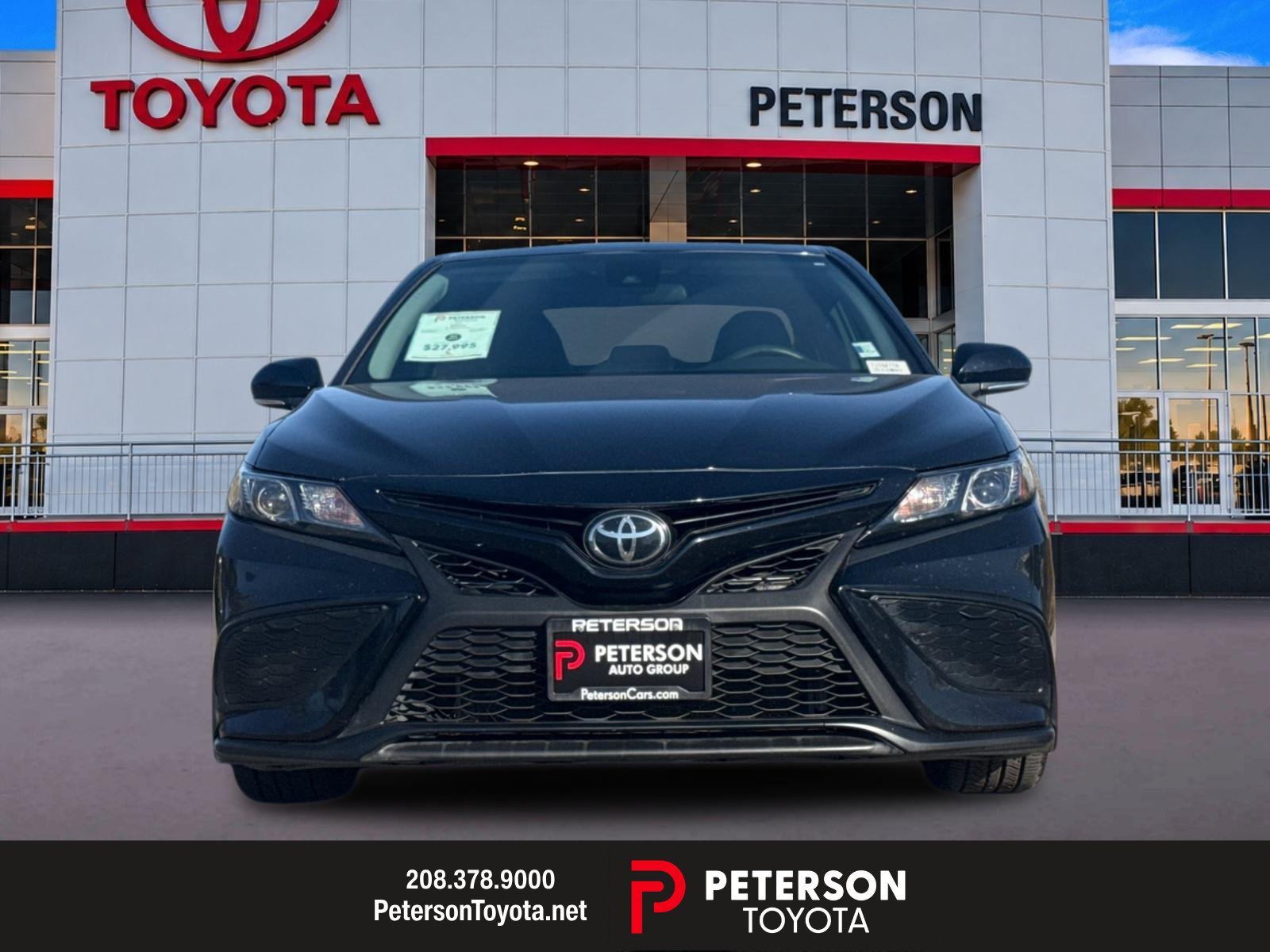 Used 2024 Black Toyota SE Nightshade image 8